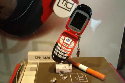 2005年中國(guó)國(guó)際通信設(shè)備技術(shù)展 8號(hào)館三星產(chǎn)品秀引領(lǐng)科技潮流